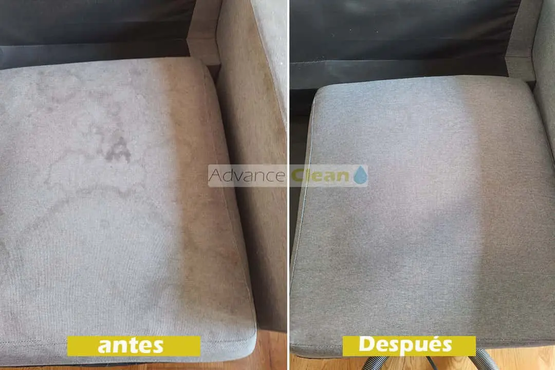 Limpieza almohadones sucios